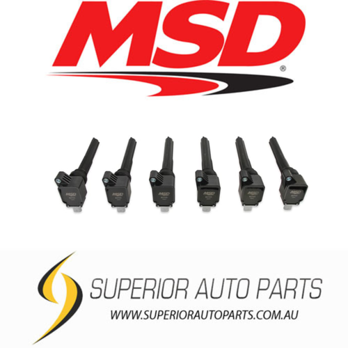 MSD Ignition Coil Ford EcoBoost 3.5L V6 Black 6Pack 827063 eBay