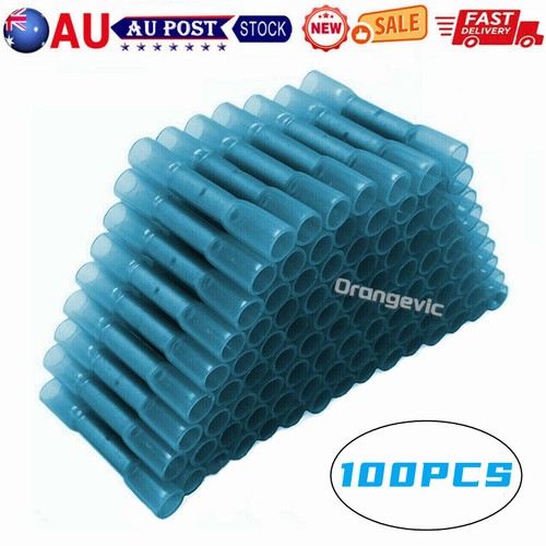 500PCS Insulated Heat Shrink Butt Crimp Terminals Kit Wire Connectors Waterproof - Picture 16 of 34
