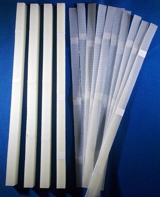 50Pcs 1/2'' 12mm Glue Strips W/ mesh Backing 80-110 Sheet Capacity