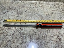 Vintage Amsco USA Two-Fister Flathead Screwdriver 13-5/8&rdquo; Long