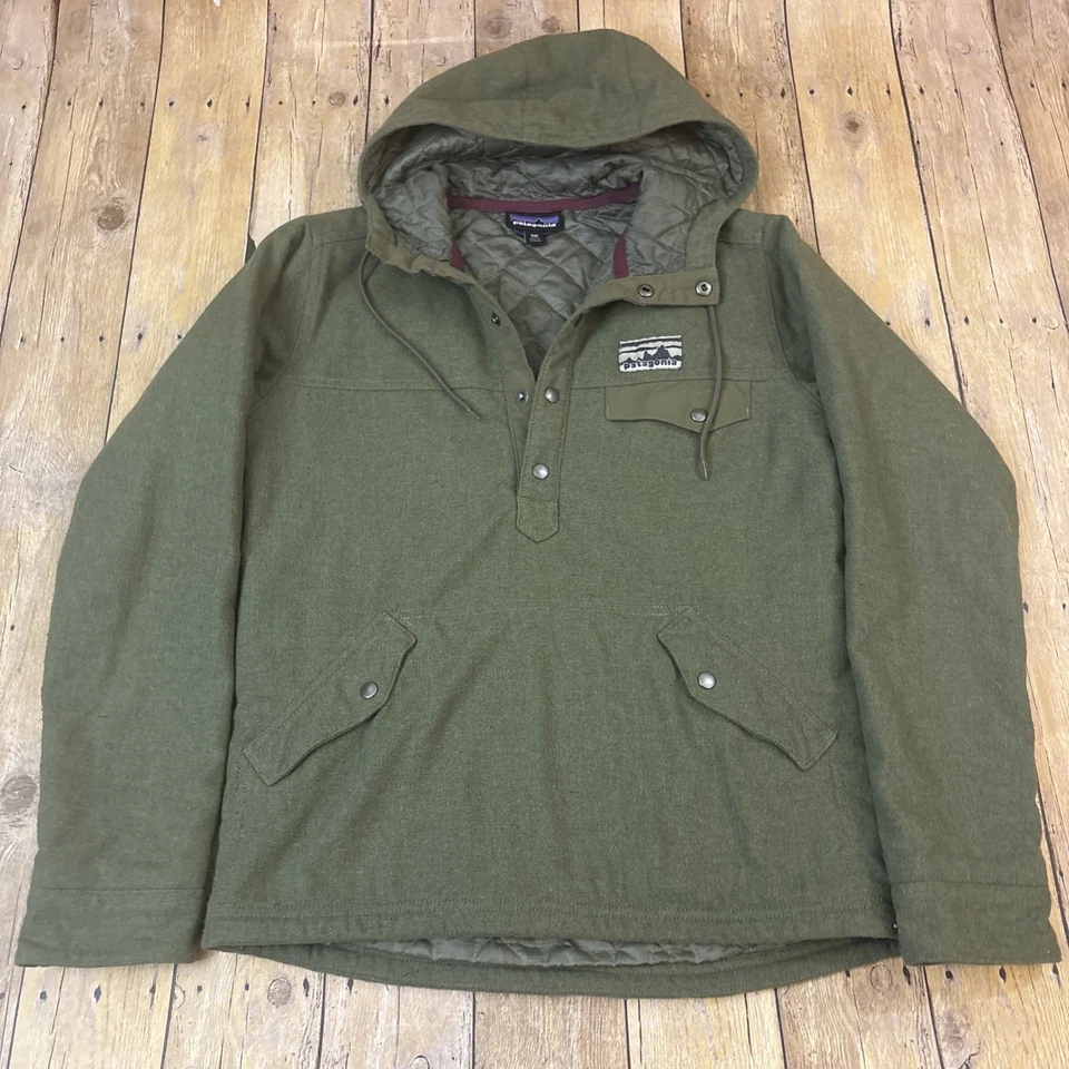 Chaqueta de Lana Recuperada Patagonia 40 Aniversario Snap T Pullover Sudadera con Capucha XXS Foto 2 de 4