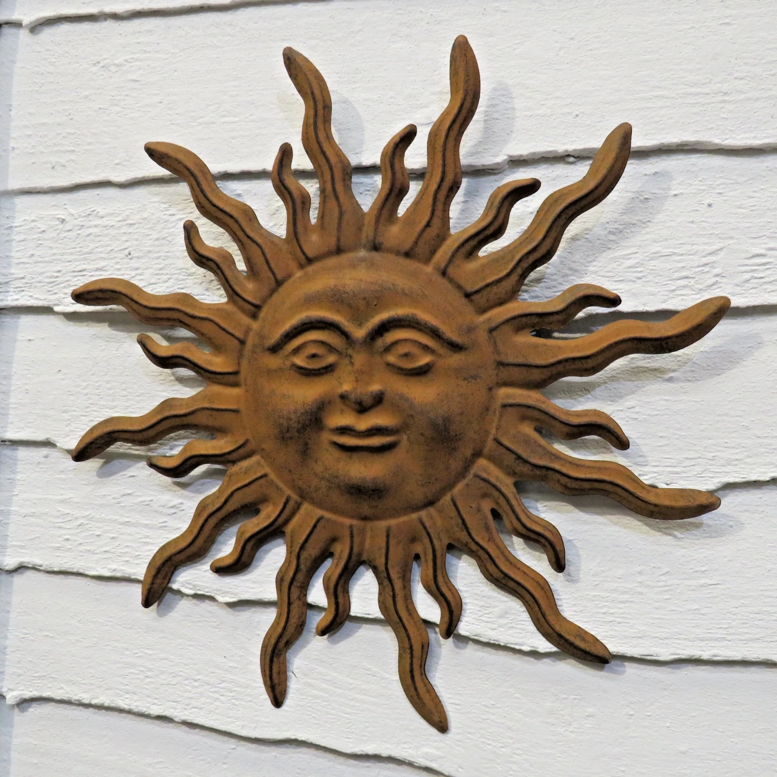 Metal Sun Wall Art — Home & Garden Decor, Unique Gift, Rustic Charm