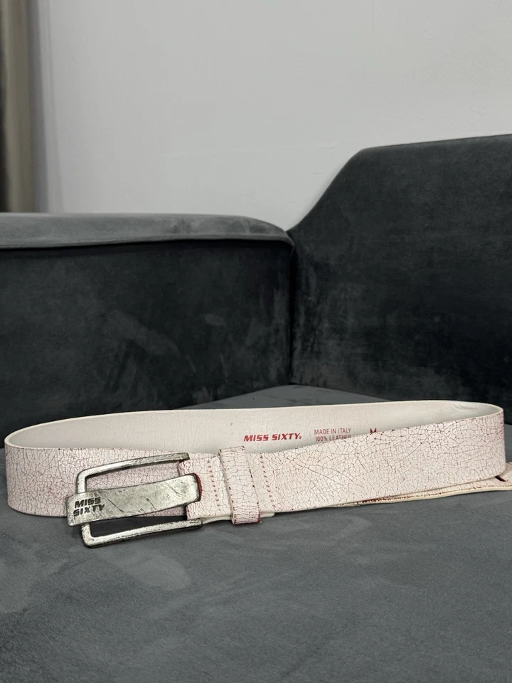 Cinturón Miss Sixty Y2K Glamour Vintage Envejecido Avant Garde Mujer Talla OS Foto 2 de 4