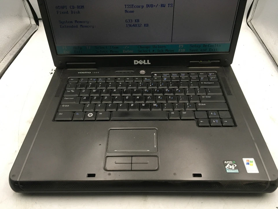 DELL VOSTRO 1000 - BOOTS TO BIOS - AMD ATHLON 64 X2 - 2GB RAM - READ DESCRIP -BB - Image 3 of 4