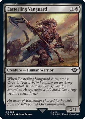 Easterling Vanguard - LTR MTG - Light Play
