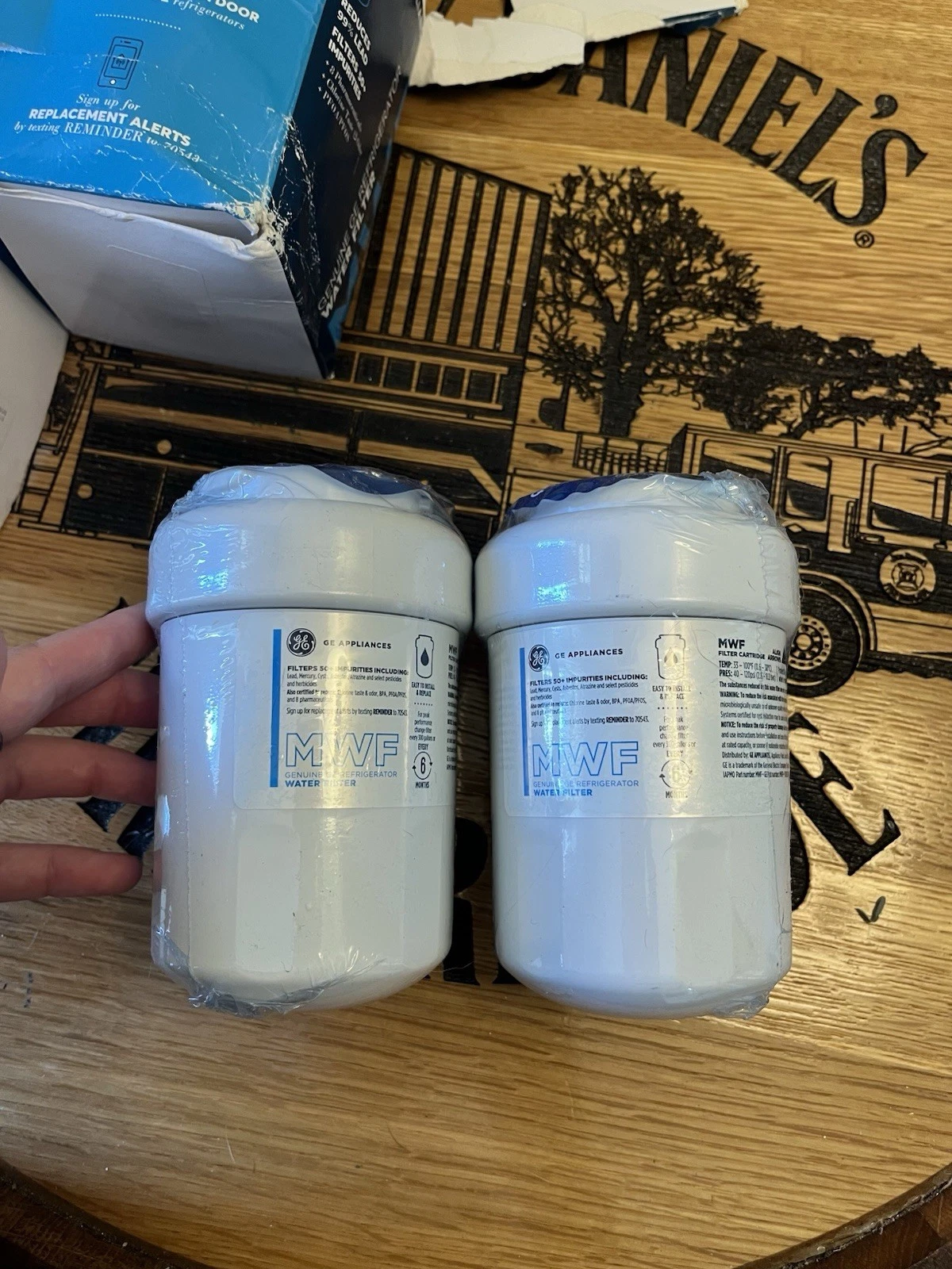 GE Appliances MWF Genuine OEM Refrigerator Smart Water Filter Replacement MWFP
Opens in a new window
