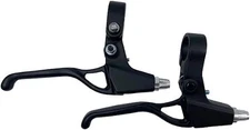 PAIR / Promax BL-82 Hybrid MTB Bicycle Bike Levers, Canti Brake, 3-Finger, Black