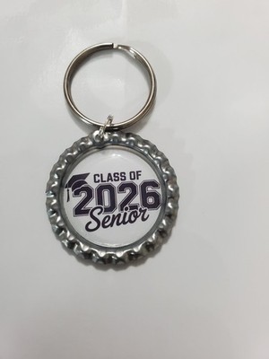 Senior Class Of 2026 keychain key rings  favors 10 Gifts Students Graduate Party