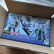 NEW RG 1/144 MS-06S Zaku II Hatsune Miku Ver. Premium Bandai limited edition