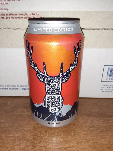 "EMPTY" Busch Light 12oz LimitedEdition "DEERHEAD" B/O Stay On Tab Beer Can 2019