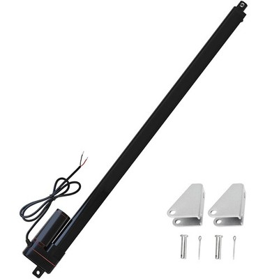 12V Linearantrieb 700mm Hub 330lbs/1500N IP65 wasserdicht 10mm/s Schwerlast 