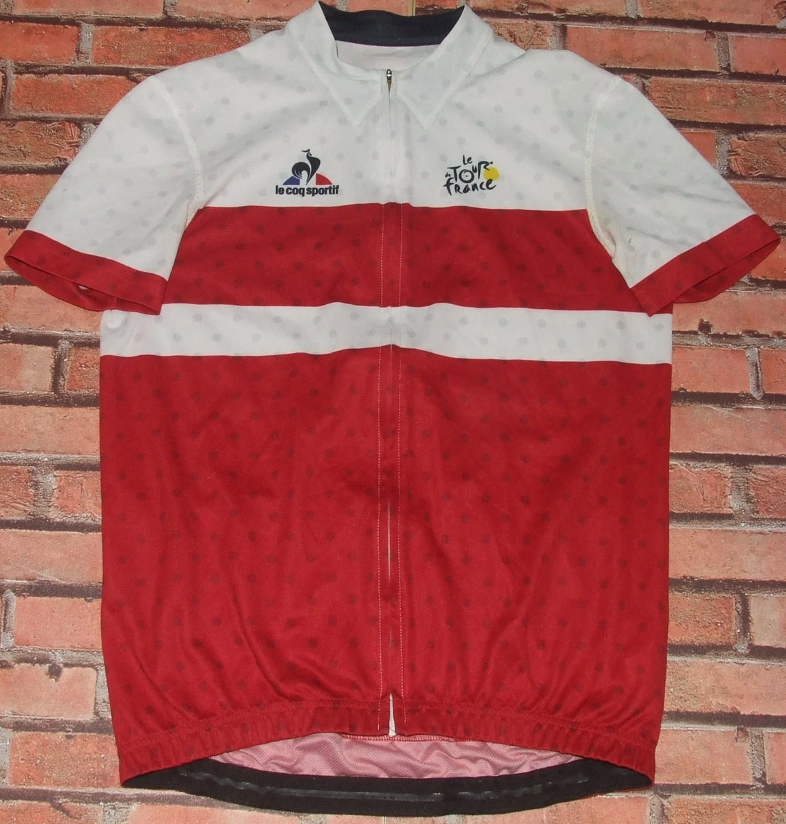 Maillot Cycliste Le Coq Sportif La Vuelta 2013 - Rouge - Taille XL - État Impeccable