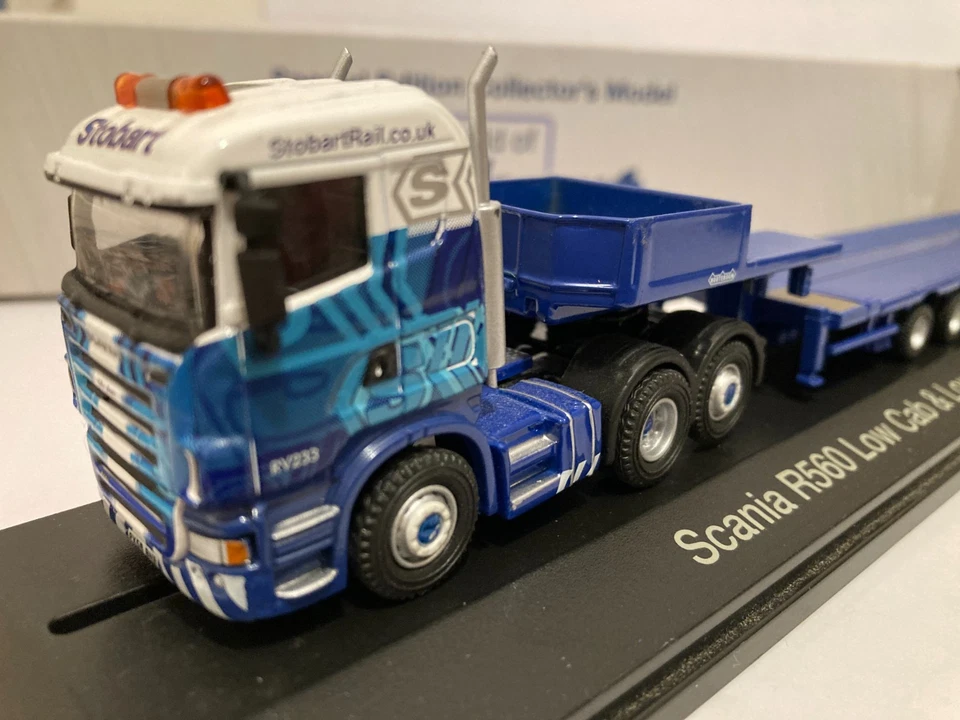 Atlas Edition 4664102 Scania R560 Eddie Stobart  1/76 scale boxed - Image 2 of 4