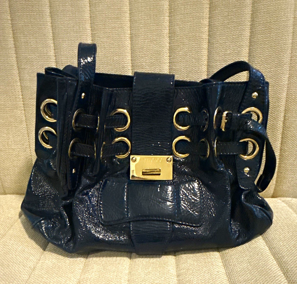 Jimmy Choo Blue Bags & Handbags for Women for sale | eBay