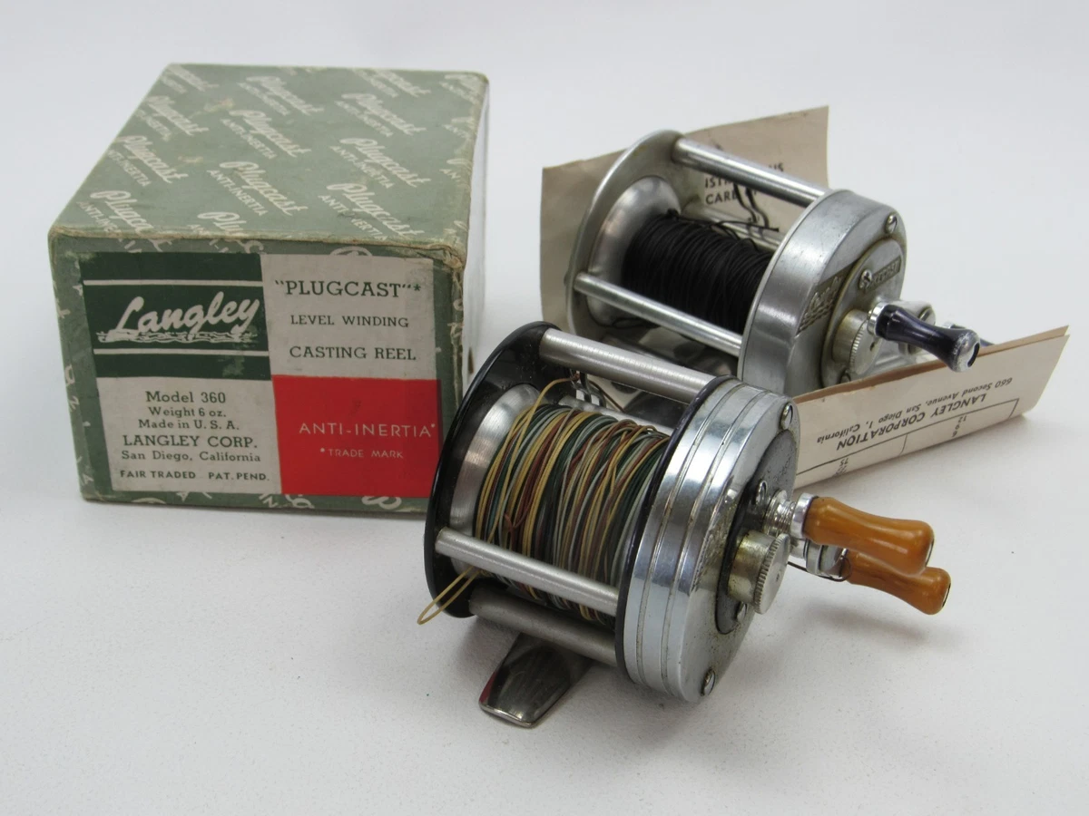 Langely Vintage Casting Fishing Reels for sale | eBay