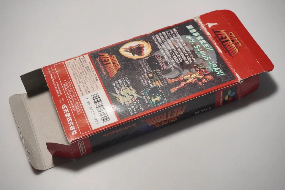 Juego Super Famicom Super Metroid en caja Japón SFC vendedor de EE. UU. Foto 3 de 4