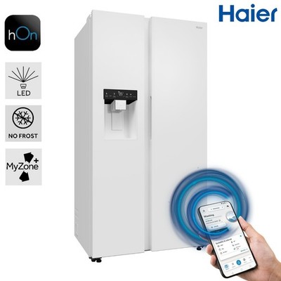 Haier HSW79F18DIGW Side by Side Weiß My Zone Plus Total No Frost hOn-App