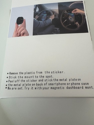 Strong Rotating Magnetic Car Phone Mount Holder For All Smooth Surface - 第 7/7 張圖片