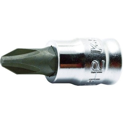 Ko-ken Z-EAL 1/4 Phillips Bit Socket +2 2000Z.28-2