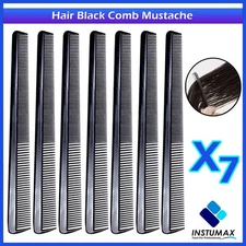 Pocket Hair Comb Beard & Mustache Combs for Men's Hair Beard Barber 7Pcs