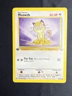 Pokemon Card Meowth 56/64 1st Edition 1999 VTG WOTC Wizard LP/MP