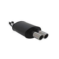 Novus Sportauspuff FüR BMW E39 2X76Mm Sr-Design EndschalldäMpfer Mit ABE