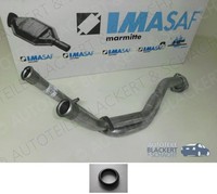 Imasaf Auspuff Hosenrohr für Ford Sierra SchräGheck 2.0 RS Cosworth+4X4 BJ 85-90