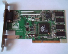 AGP card ATI 109-49800-11 Rage Pro Turbo Ver 2.0 1025-11000 VGA