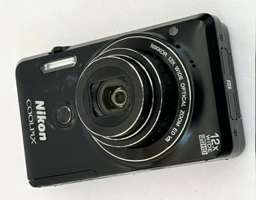 Nikon COOLPIX S6900 Rich Black 16MP S6900BK Digital Camera 12 x