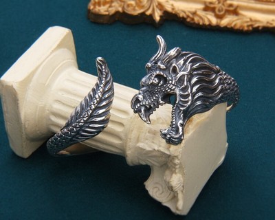 B37 Bracelet Bracelet Dragon Dragon Shed Sterling Silver 925