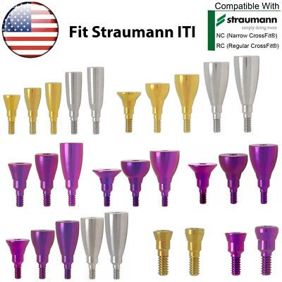 US Dental Healing Cap Abutment NC/RC Healing Closure Fit Straumann ITI BL/BLT