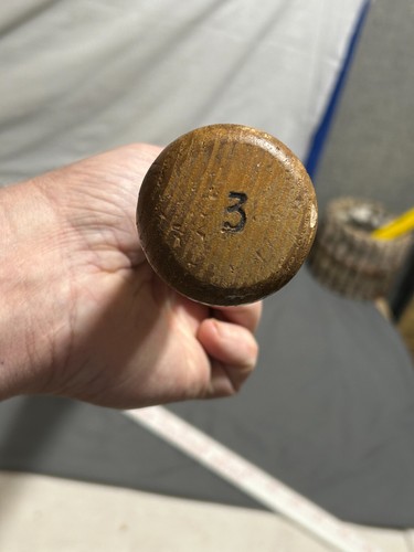 Matty ALOU STYLE Vintage 1970s ANDIA 632 wood 32" Baseball Bat White Plains, NY - Imagen 10 de 11
