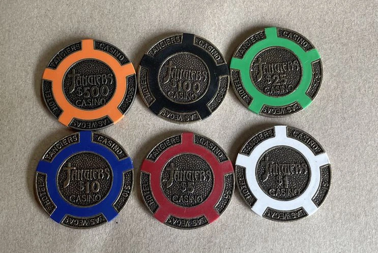 500 Poker Set 16G Poker Chips - Tangiers Metal Poker Chip - Image 2 of 4