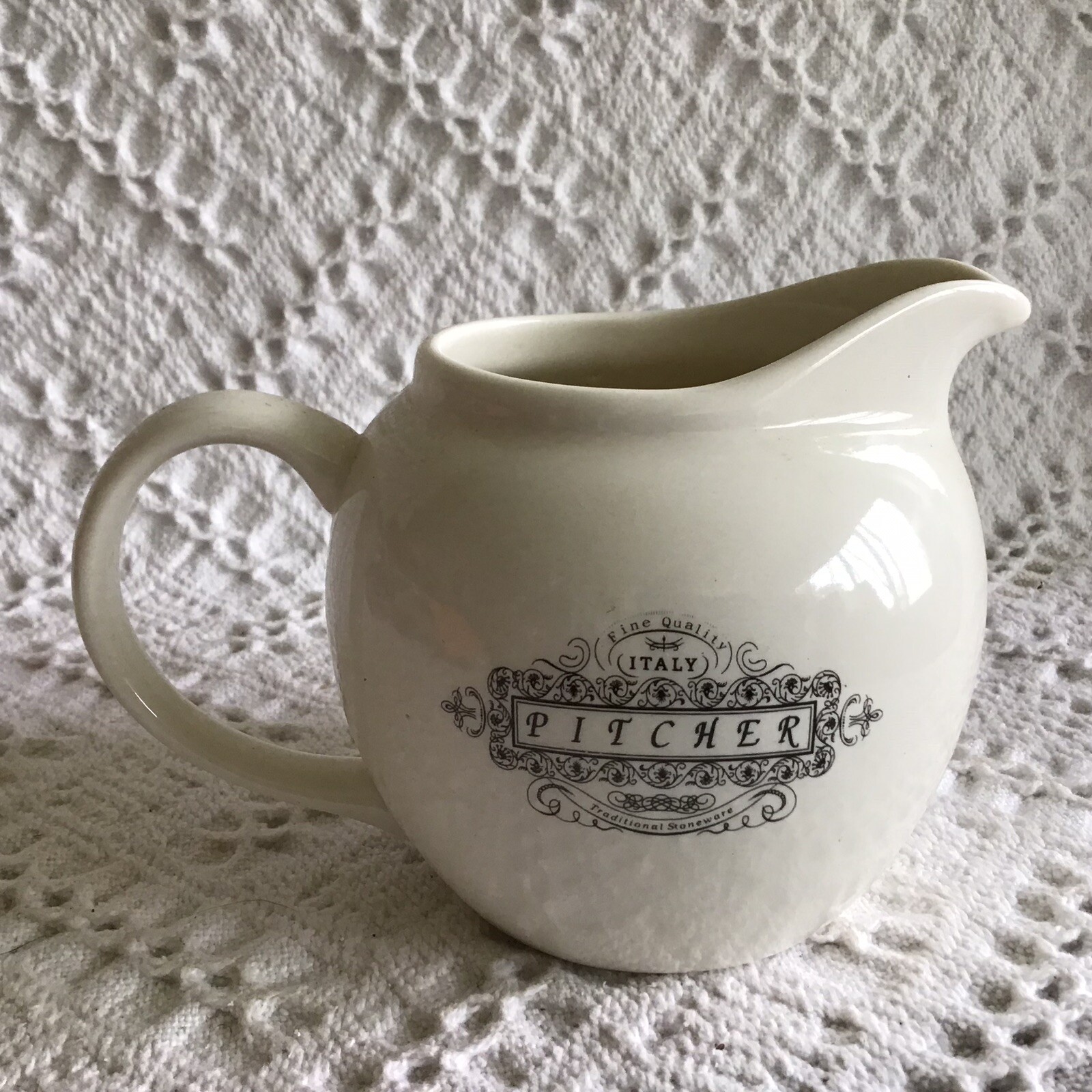 8 Piece Farmhouse Country Pitcher Sugar Creamer Lid Mini Bowls Small Sauce Bowls