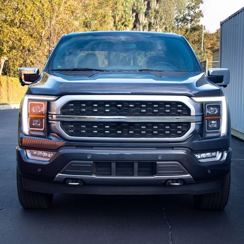 VLAND Full LED Projector Headlights For 2021-2023 Ford F-150 Front Lamps A Pair - Picture 10 of 15