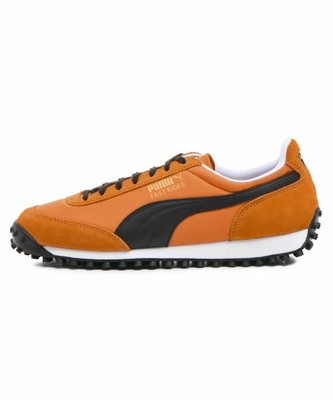 puma fast rider black orange