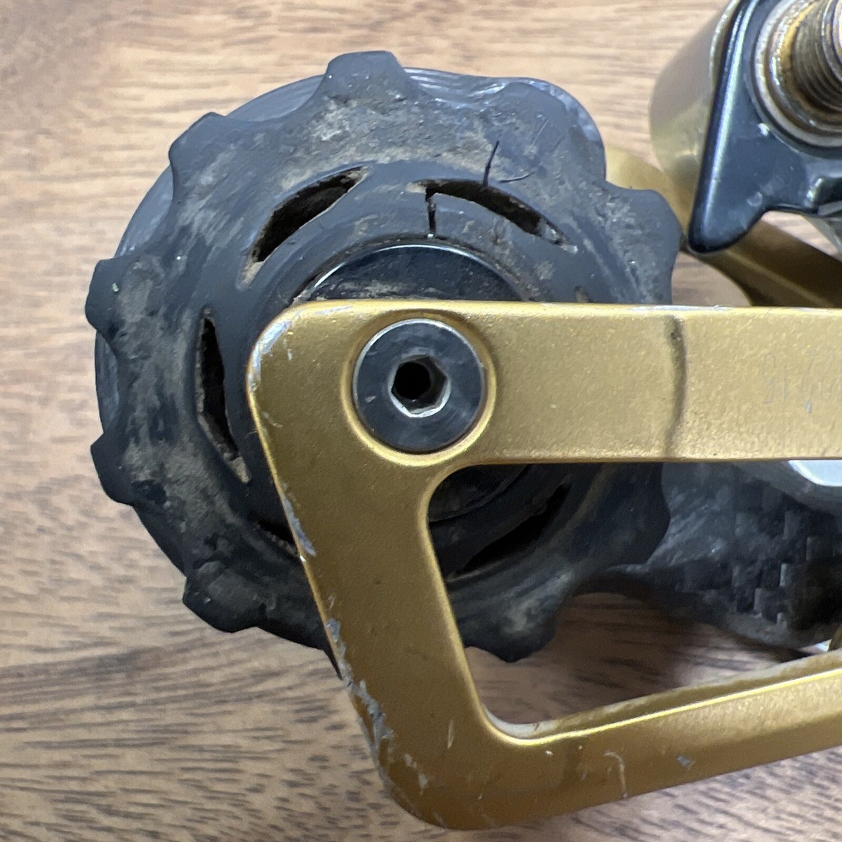 SRAM X0リアディレイラー 10速 ロングケージ 金色 SRAM X0リアディレイラー 10速 ロングケージ 金色