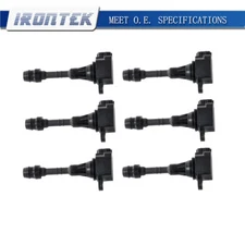 Irontek 6Pcs Ignition Coils For Nissan Altima Maxima 3.5 C1406 5C1403 UF349