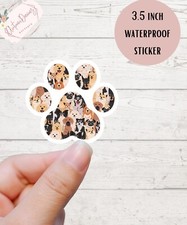 Dog Vinyl Decal Sticker Fun Car Window Pet Gift Dog Mom Dog Dad Art Cute Sticker