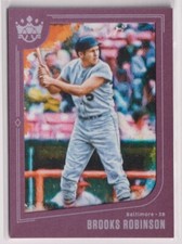2019 Diamond Kings Plum Frame #56 Brooks Robinson