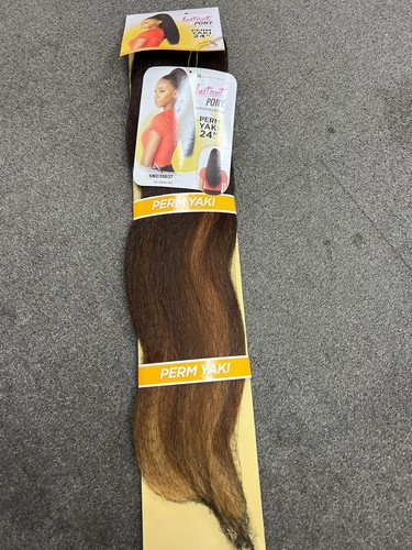Sensationnel Synthetic Perm Yaki 24" Instant Pony Ponytail - Picture 8 of 10