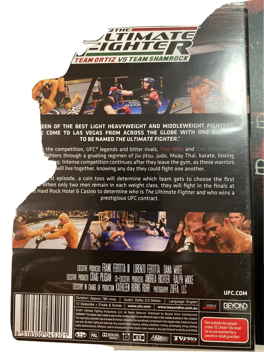 UFC - Ultimate Fighter : Season 3 Ortiz vs Shamrock (DVD