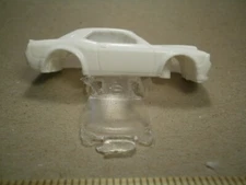 Resin HO SLOT CAR scale Dodge Demon SRT challenger paintable body 4 gear NEW