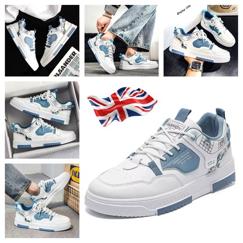 Para Hombres Entrenador para Correr Tenis Deportivos Zapatos para Caminar Informales Deportes Gimnasio Reino Unido Talla 5-10 - Imagen 1 de 8