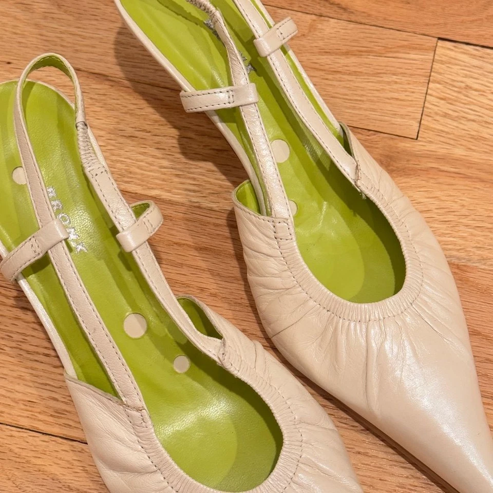 Zapatos de salón Bronx para mujer con cordones en blanco talla 8M Foto 3 de 4