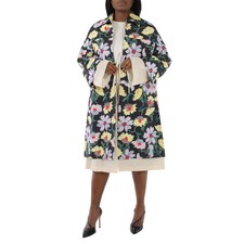 Marni Ladies Floral-print Oversized Coat