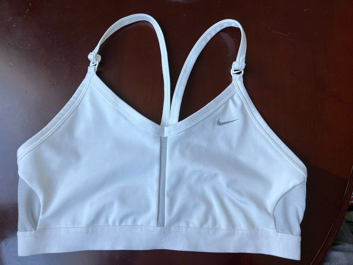 Women Nike Dri-FIT Indy Light-Support Sports Bra CZ4456 100 Size