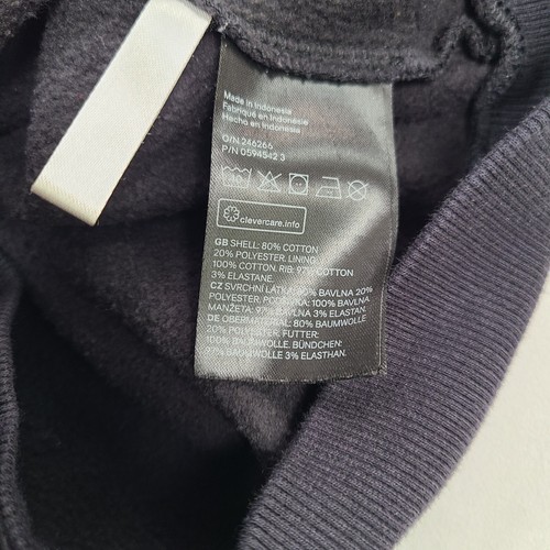 H & M Sweater Girls 8 -10 Black Hoodie Full Zip Comfort Outdoors Kids - Picture 7 of 7