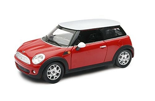 Model Car Scale 1:24 New Mini Cooper Red diecast collection vehicles - Picture 1 of 1