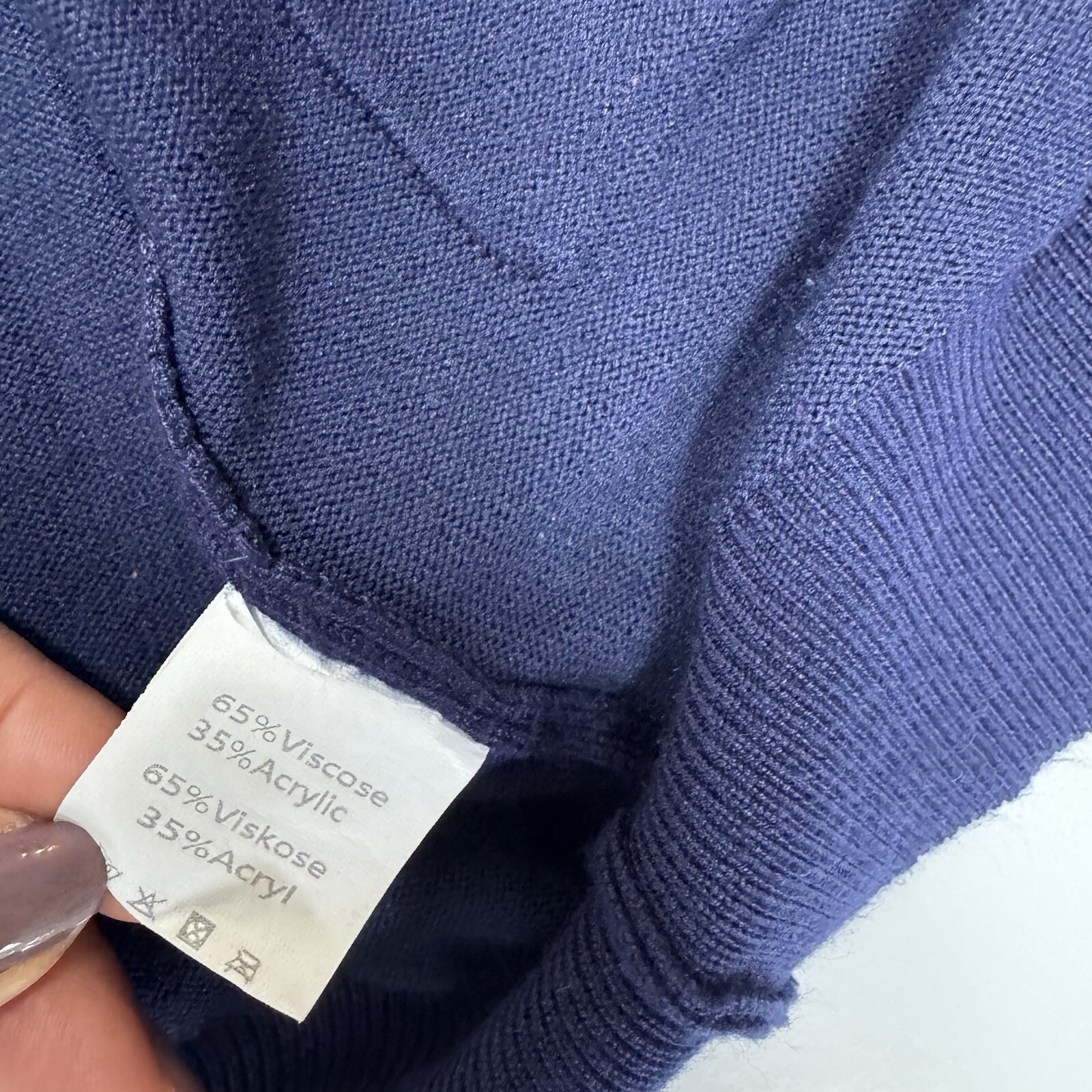 GRACE KARIN Essential Solid Blue Open Front Long … - image 3